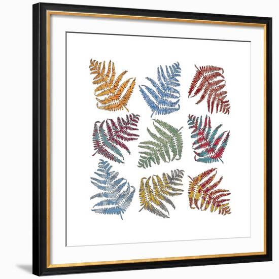 Ferns, 2012-Sarah Hough-Framed Giclee Print