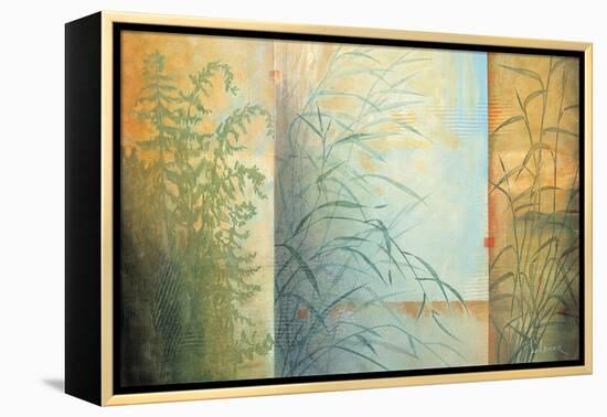 Ferns and Grasses-Don Li-Leger-Framed Stretched Canvas