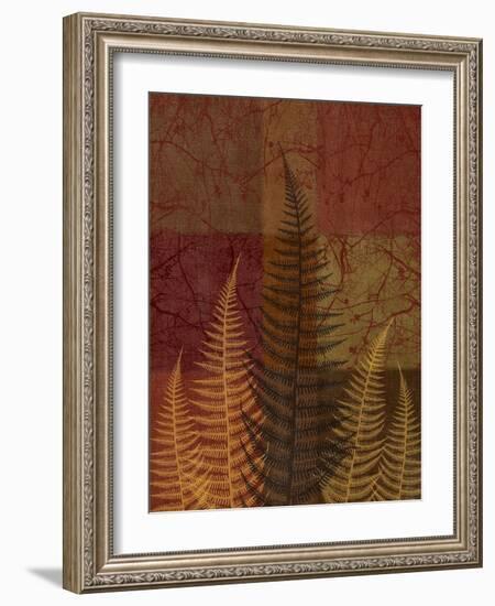 Ferns II-Erin Clark-Framed Giclee Print