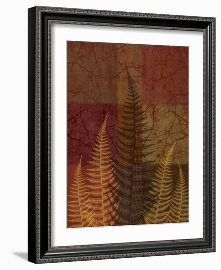 Ferns II-Erin Clark-Framed Giclee Print