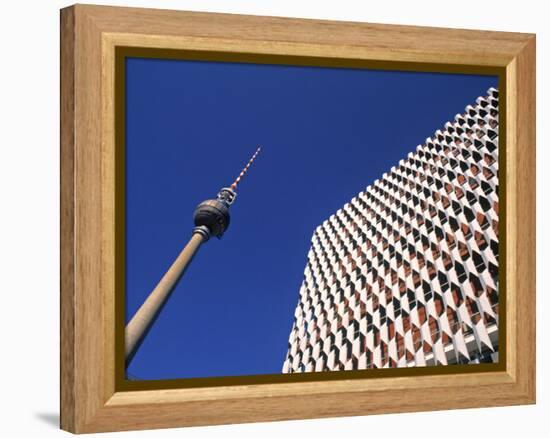 Fernsehturm, Alexanderplatz, Berlin, Germany-Jon Arnold-Framed Premier Image Canvas