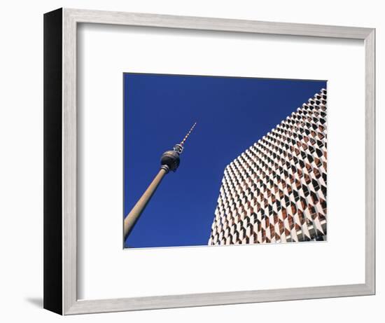 Fernsehturm, Alexanderplatz, Berlin, Germany-Jon Arnold-Framed Photographic Print