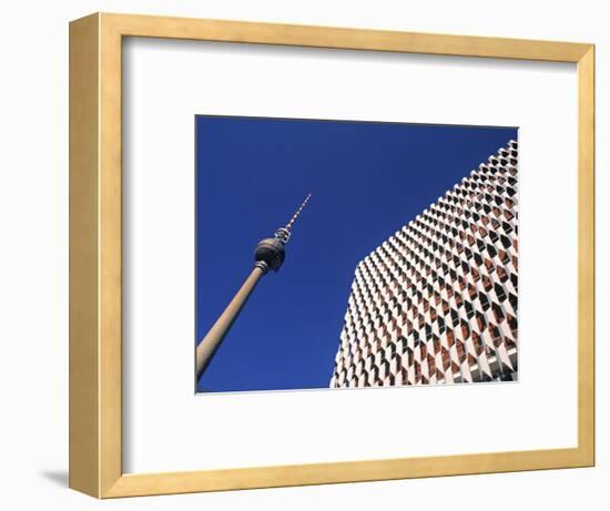 Fernsehturm, Alexanderplatz, Berlin, Germany-Jon Arnold-Framed Photographic Print