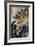 Ferocious Tiger Stalking a Mountain Path-Zhang Shanzi-Framed Giclee Print