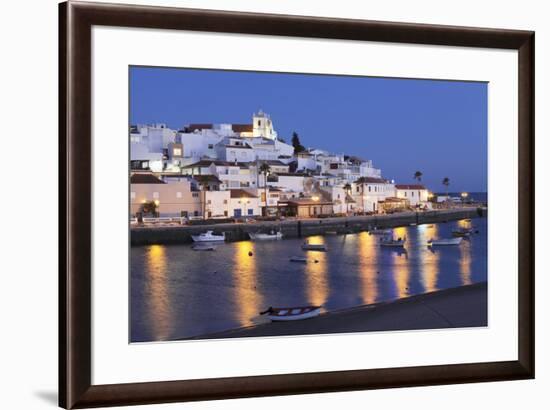 Ferragudo fishing village, near Portimao, Algarve, Portugal, Europe-Markus Lange-Framed Photographic Print