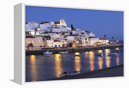 Ferragudo fishing village, near Portimao, Algarve, Portugal, Europe-Markus Lange-Framed Premier Image Canvas