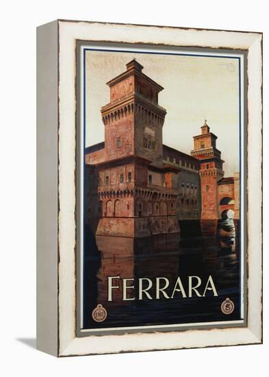 Ferrara Poster-Mario Borgoni-Framed Premier Image Canvas