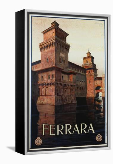 Ferrara Poster-Mario Borgoni-Framed Premier Image Canvas