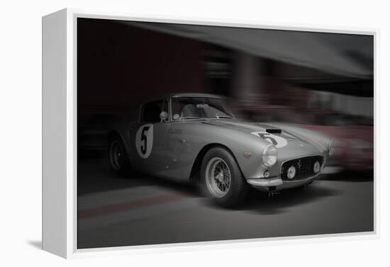 Ferrari 250 GTB Before The Race-NaxArt-Framed Stretched Canvas