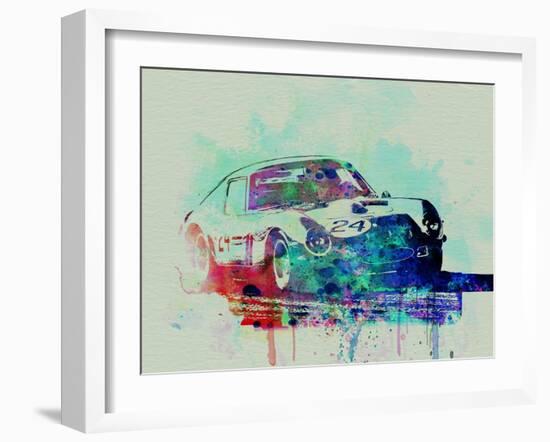 Ferrari 250 Gtb Racing-NaxArt-Framed Art Print