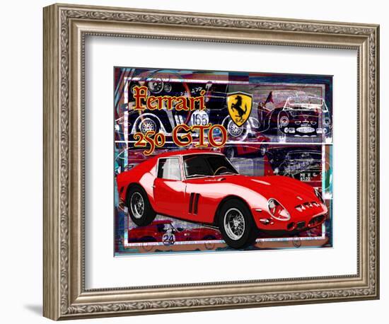 Ferrari 250 Gto-Nomi Saki-Framed Giclee Print