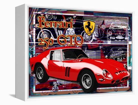 Ferrari 250 Gto-Nomi Saki-Framed Premier Image Canvas