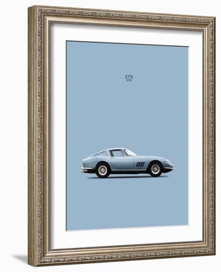 Ferrari 275-GTB 1966-Mark Rogan-Framed Giclee Print