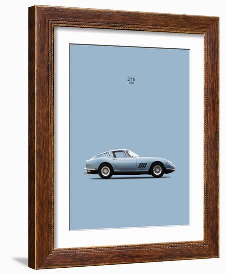 Ferrari 275-GTB 1966-Mark Rogan-Framed Giclee Print