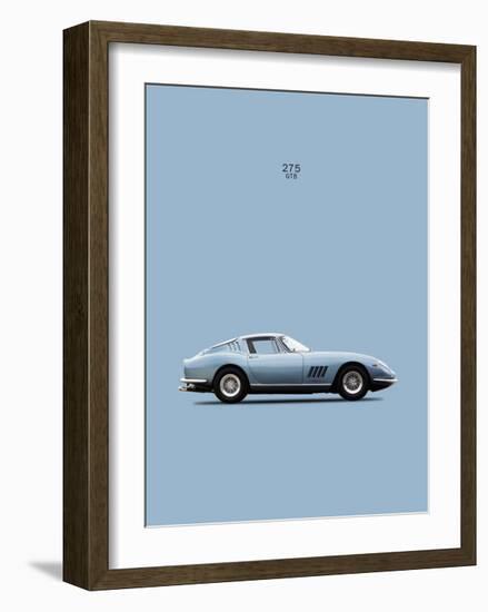 Ferrari 275-GTB 1966-Mark Rogan-Framed Giclee Print