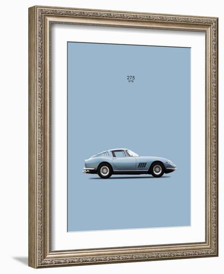 Ferrari 275-GTB 1966-Mark Rogan-Framed Art Print