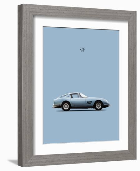 Ferrari 275-GTB 1966-Mark Rogan-Framed Art Print