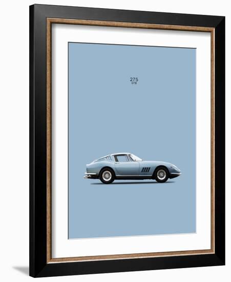 Ferrari 275-GTB 1966-Mark Rogan-Framed Art Print