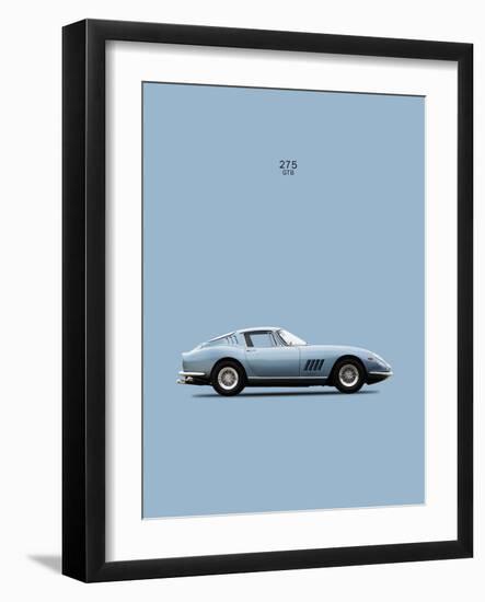 Ferrari 275-GTB 1966-Mark Rogan-Framed Art Print