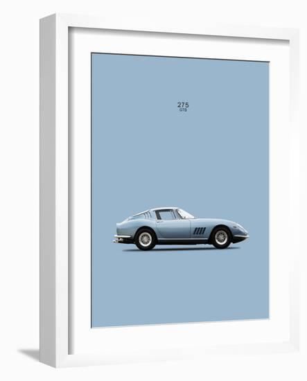 Ferrari 275-GTB 1966-Mark Rogan-Framed Art Print