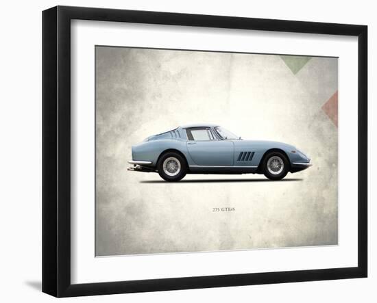 Ferrari 275 GTB-6C 1966-Mark Rogan-Framed Art Print