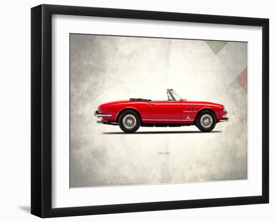 Ferrari 275GTS 1966-Mark Rogan-Framed Art Print