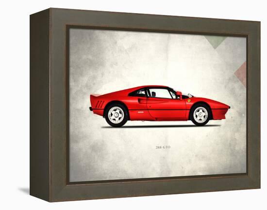 Ferrari 288-GTO Berlinetta 198-Mark Rogan-Framed Stretched Canvas