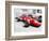 Ferrari 312 Laguna Seca Watercolor-NaxArt-Framed Art Print