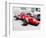 Ferrari 312 Laguna Seca Watercolor-NaxArt-Framed Art Print