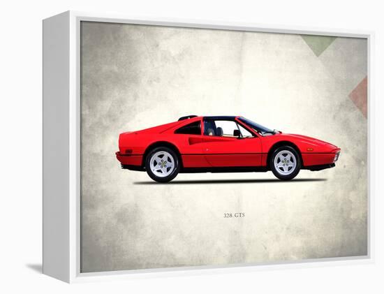 Ferrari 328GTS 1987-Mark Rogan-Framed Stretched Canvas