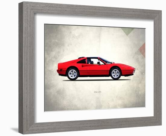 Ferrari 328GTS 1987-Mark Rogan-Framed Art Print