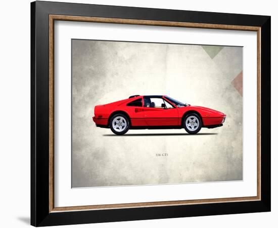 Ferrari 328GTS 1987-Mark Rogan-Framed Art Print