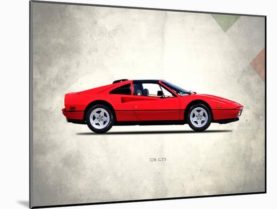 Ferrari 328GTS 1987-Mark Rogan-Mounted Art Print