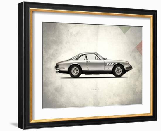 Ferrari 330GTC 1968-Mark Rogan-Framed Art Print