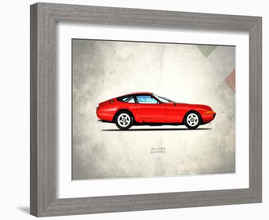 Ferrari 365 GTB-4 1969-Mark Rogan-Framed Art Print