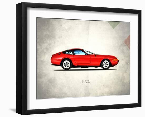 Ferrari 365 GTB-4 1969-Mark Rogan-Framed Art Print