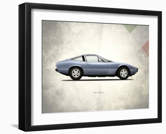 Ferrari 365GTC-4 1972-Mark Rogan-Framed Art Print