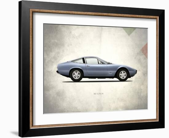 Ferrari 365GTC-4 1972-Mark Rogan-Framed Art Print