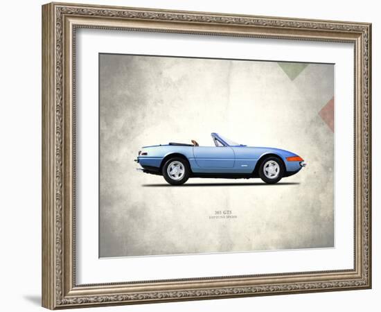 Ferrari 365GTS Daytona Spider-Mark Rogan-Framed Art Print