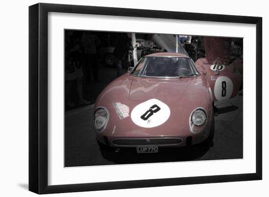 Ferrari before the race-NaxArt-Framed Photo