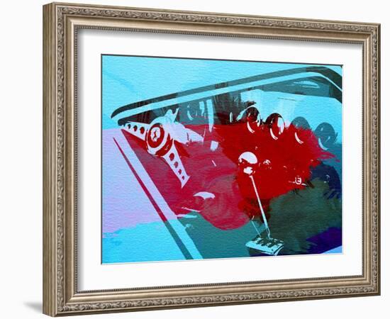 Ferrari Cockpit-NaxArt-Framed Art Print