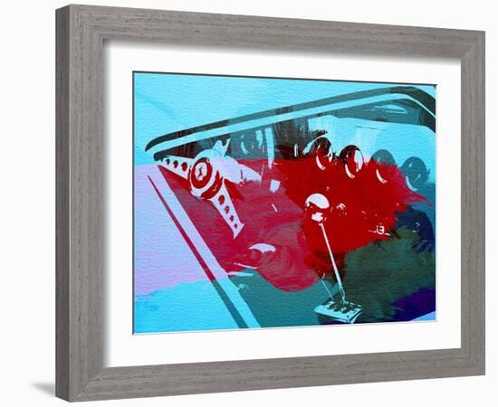 Ferrari Cockpit-NaxArt-Framed Art Print