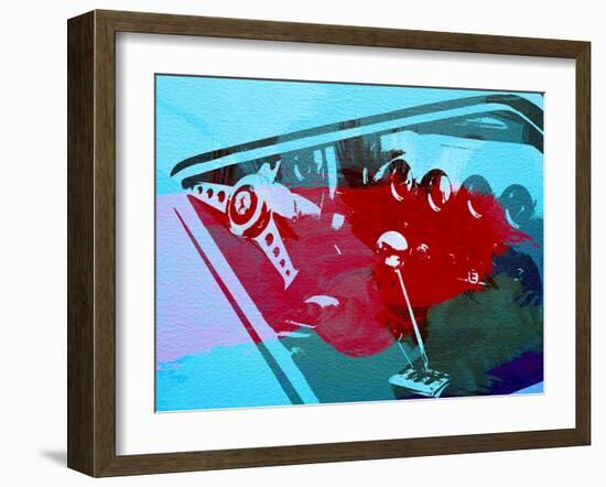 Ferrari Cockpit-NaxArt-Framed Art Print