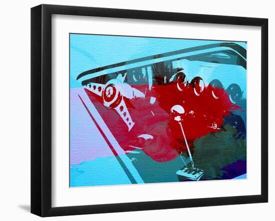 Ferrari Cockpit-NaxArt-Framed Art Print