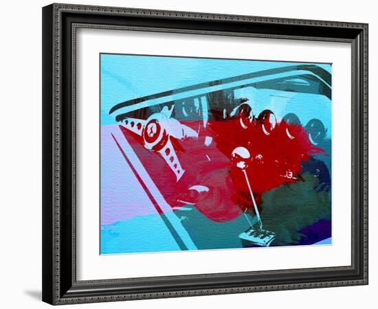 Ferrari Cockpit-NaxArt-Framed Art Print