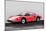 Ferrari Dino 246 GT Watercolor-NaxArt-Mounted Art Print
