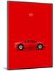 Ferrari Dino 246GT 69 Red-Mark Rogan-Mounted Art Print