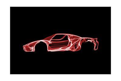 Poster 24/" x 36/" Ferrari Enzo Luxury Yellow