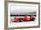 Ferrari F1 Laguna Seca Watercolor-NaxArt-Framed Art Print