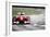 Ferrari F1 on Track Watercolor-NaxArt-Framed Premium Giclee Print